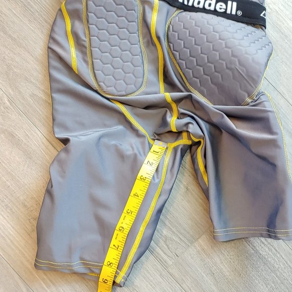 Good Used Condition Men's Riddell Power Padded Girdle Athletic Shorts - Small - Picture 11 of 11